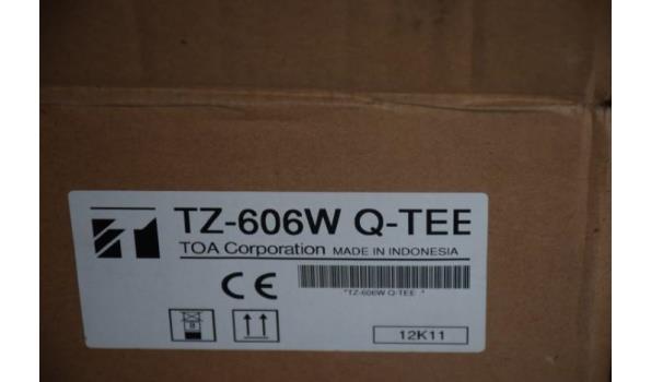 zuilluidspreker TOA, type TZ-606W Q-TEE, werking niet gekend